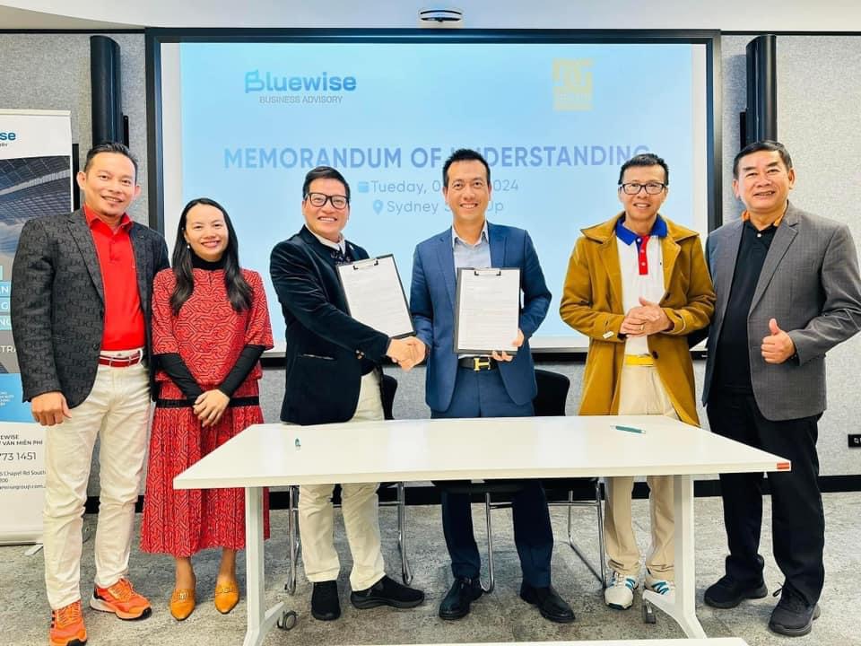 DGroup Holdings chính thức ký kết hợp tác với đối tác BlueWise